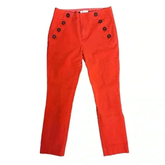 Anthropologie The Essential Slim Trousers Size 2 - Picture 1 of 5